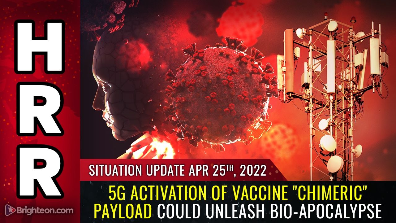 Covid vaccines installed Marburg "payloads" in human victims; 5G broadcast signal will activate the bioweapon, unleashing the next raging pandemic