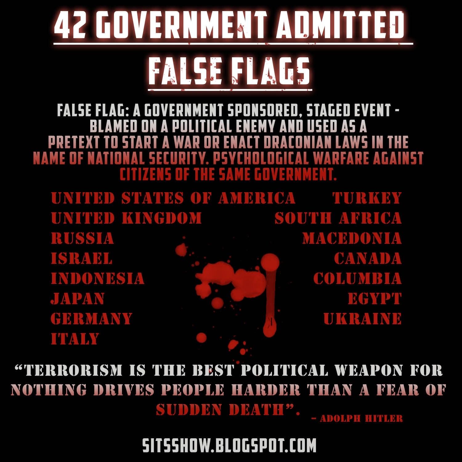 “FALSE FLAGS” are LEGAL PROPAGANDA Produced by the Department of Defense
