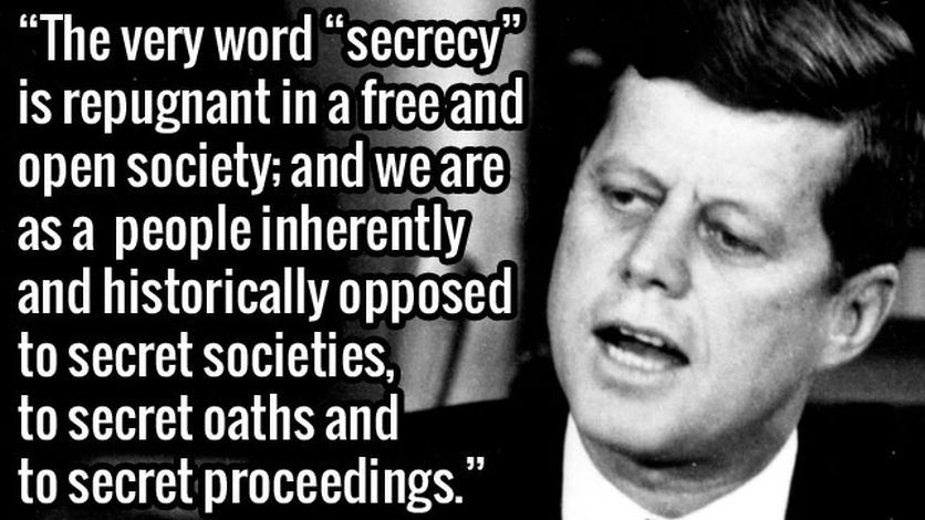 Shadow Government Speech | John F Kennedy