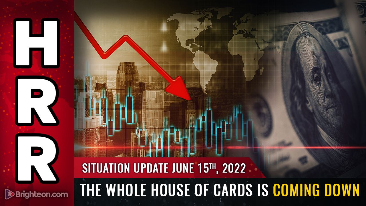 STOCKS, BONDS, CRYPTO and REAL ESTATE: The whole house of cards is coming down