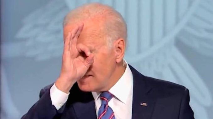 Biden’s recent 11 minute speech, he blinked 6 times