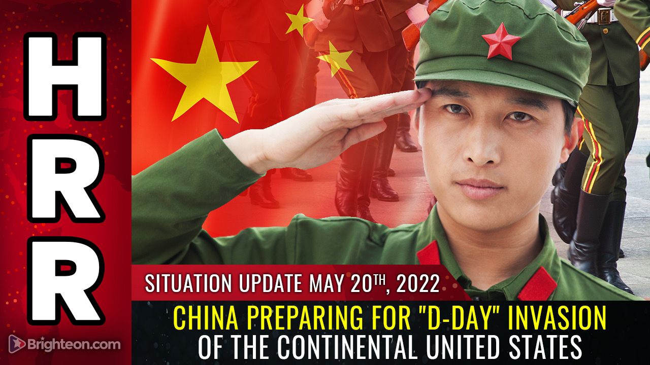 China preparing for "D-Day" INVASION of the continental United States, with forces to land on the beaches of California, as Biden and Newsom serve as China's accomplices