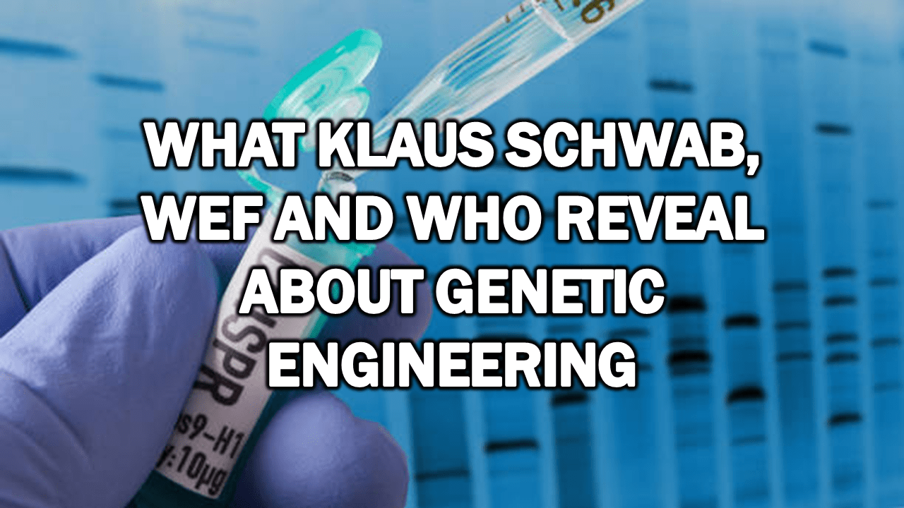 What Klaus Schwab, WEF and WHO Reveal About Genetic Engineering
