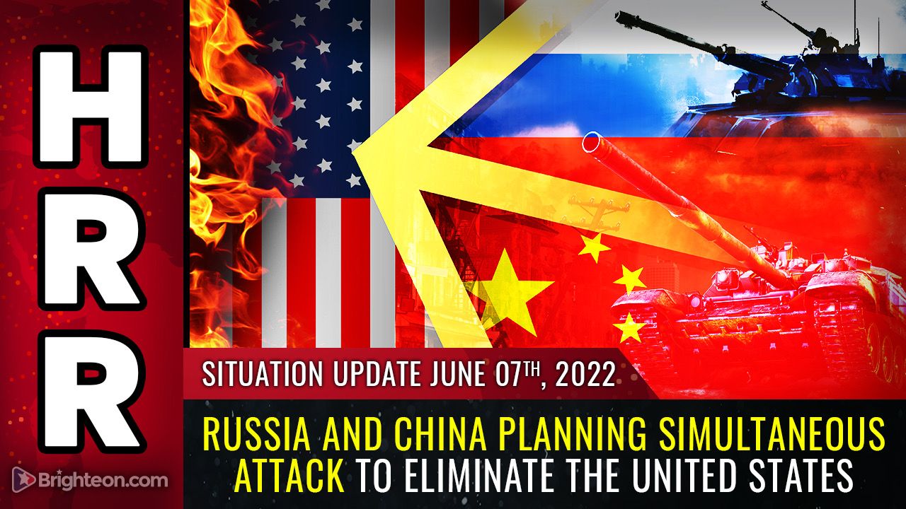 Russia and China planning simultaneous attack to ELIMINATE the United States and occupy North America