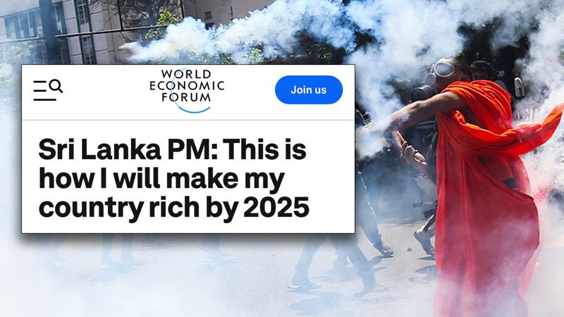 World Economic Forum Deletes Sri Lankan PM Article Boasting Of Plan to Make Country ‘Rich by 2025’ + Globalists Celebrate Their Perfectly Executed Destruction of Sri Lanka – Is Your Country Next