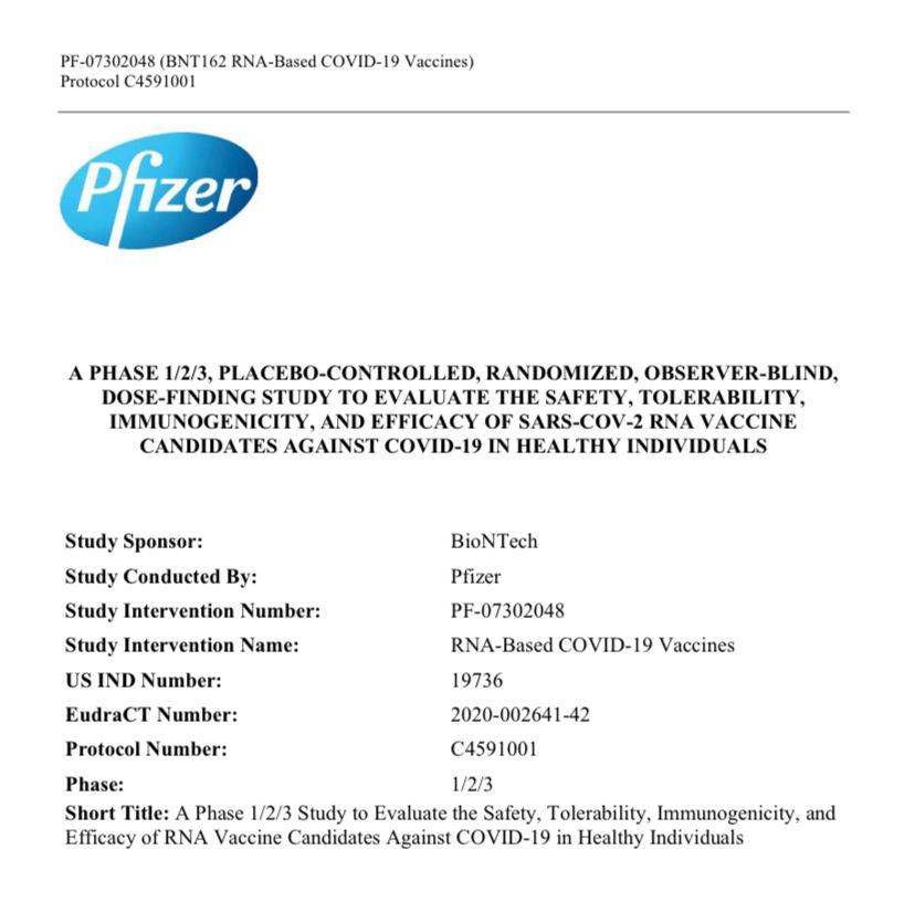 Stay away from the vaccinated, it’s official, from Pfizer’s own docs