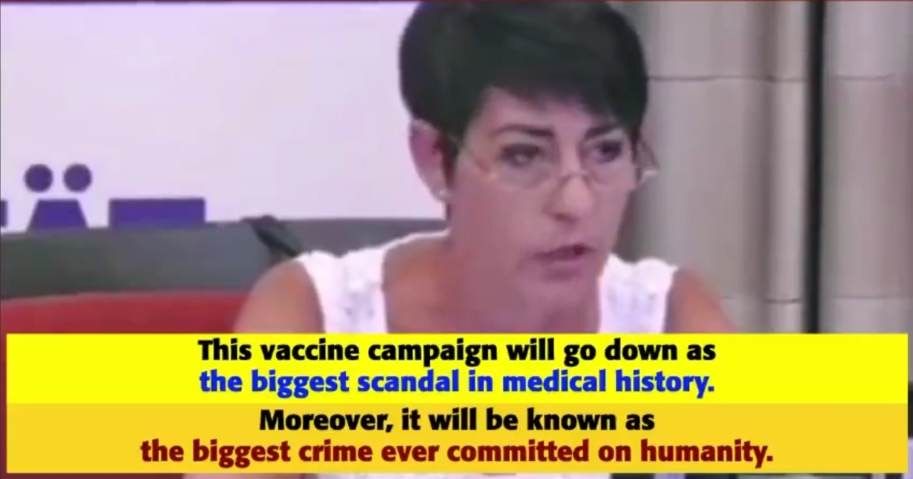 EU Parliament Member Christine Anderson Drops Truth on Universal COVID Vaccine Campaign – “This is the WORST Crime Ever Committed on Humanity”