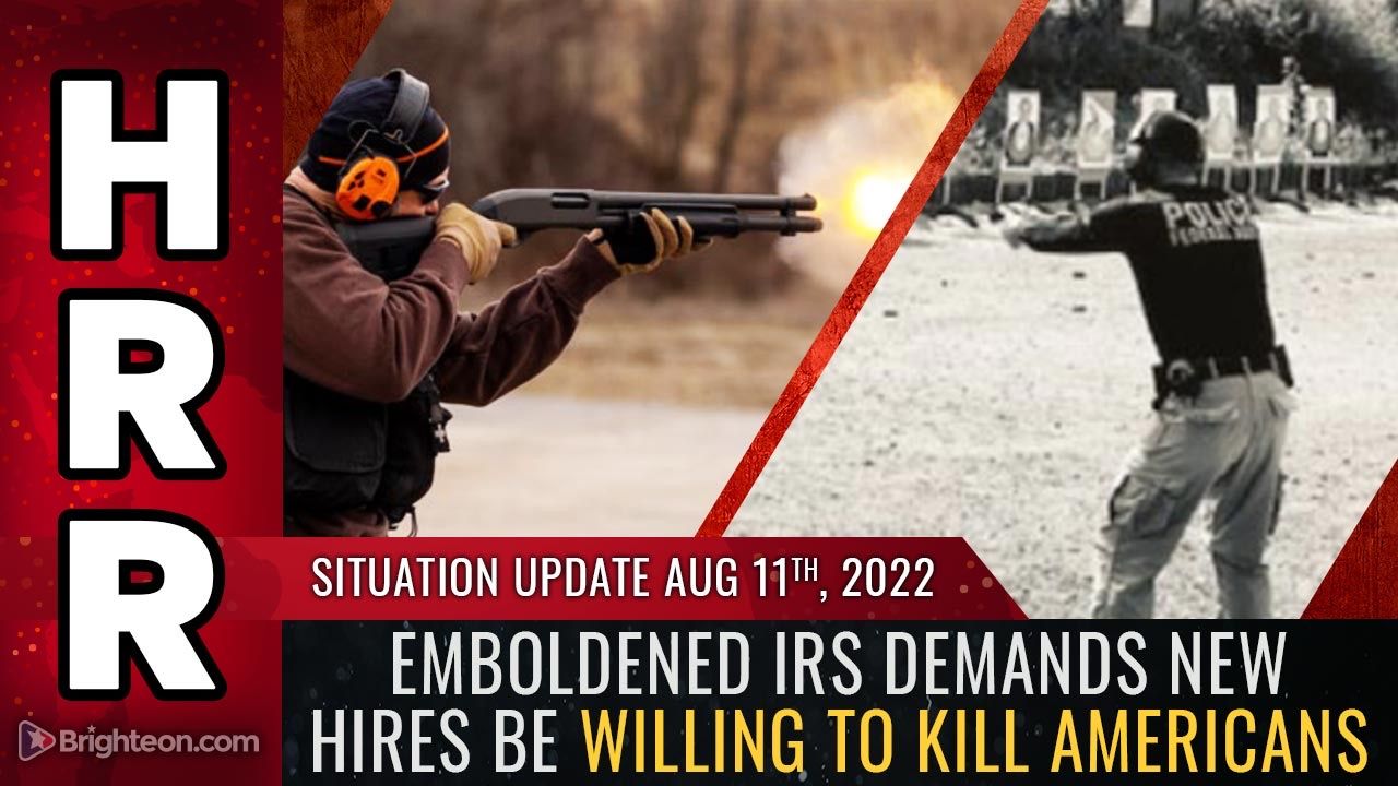 Emboldened IRS demands new hires be willing to KILL AMERICANS